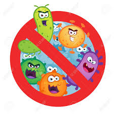 Antibacterial Sign With Germ, Bacteria, Virus. Royalty Free Cliparts,  Vectors, And Stock Illustration. Image 79808852.